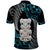 Aotearoa Taniko Paua Shell With Hei Tiki Polo Shirt