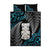 Aotearoa Taniko Paua Shell With Hei Tiki Quilt Bed Set