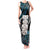 Aotearoa Taniko Paua Shell With Hei Tiki Tank Maxi Dress