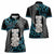 Aotearoa Taniko Paua Shell With Hei Tiki Women Polo Shirt