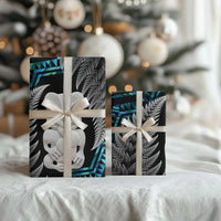 Aotearoa Taniko Paua Shell With Hei Tiki Wrapping Paper - Polynesian Pride