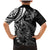 New Zealand Lizard Family Matching Mermaid Dress and Hawaiian Shirt Silver Fern Aotearoa Maori LT14 - Polynesian Pride