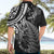 New Zealand Lizard Hawaiian Shirt Silver Fern Aotearoa Maori LT14 - Polynesian Pride