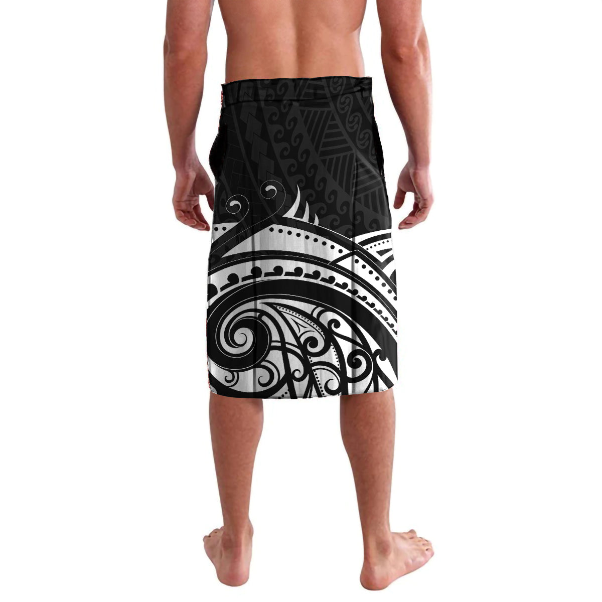 New Zealand Lizard Lavalava Silver Fern Aotearoa Maori LT14 - Polynesian Pride