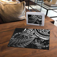 New Zealand Lizard Puzzle Silver Fern Aotearoa Maori - Polynesian Pride