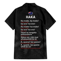 New Zealand Haka Rugby Family Matching Mermaid Dress and Hawaiian Shirt 2024 Pacific Go Black Silver Fern LT14 - Polynesian Pride