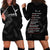 New Zealand Haka Rugby Hoodie Dress 2024 Pacific Go Black Silver Fern LT14 - Polynesian Pride