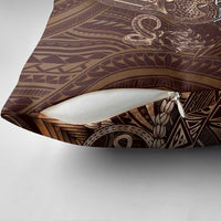 Personalised Polynesia Zodiac Capricorn Pillow Cover Galaxy Polynesian Pattern Chest Tattoo Style