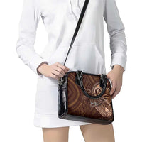 Personalised Polynesia Zodiac Capricorn Shoulder Handbag Galaxy Polynesian Pattern Chest Tattoo Style