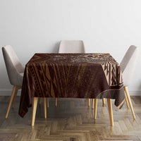 Personalised Polynesia Zodiac Capricorn Tablecloth Galaxy Polynesian Pattern Chest Tattoo Style