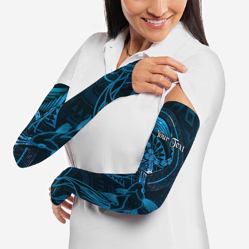 Personalised Polynesia Zodiac Pisces Arm Sleeves Galaxy Polynesian Pattern Chest Tattoo Style