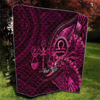 Personalised Polynesia Zodiac Libra Quilt Galaxy Polynesian Pattern Chest Tattoo Style