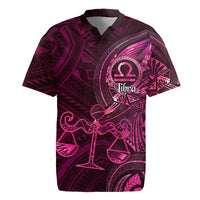 Personalised Polynesia Zodiac Libra Rugby Jersey Galaxy Polynesian Pattern Chest Tattoo Style