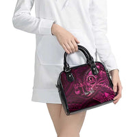 Personalised Polynesia Zodiac Libra Shoulder Handbag Galaxy Polynesian Pattern Chest Tattoo Style