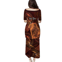 Personalised Polynesia Zodiac Leo Puletasi Galaxy Polynesian Pattern Chest Tattoo Style