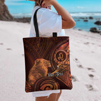 Personalised Polynesia Zodiac Leo Tote Bag Galaxy Polynesian Pattern Chest Tattoo Style