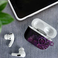 Personalised Polynesia Zodiac Virgo AirPods Case Galaxy Polynesian Pattern Chest Tattoo Style