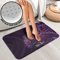 Personalised Polynesia Zodiac Virgo Bathroom Set Galaxy Polynesian Pattern Chest Tattoo Style