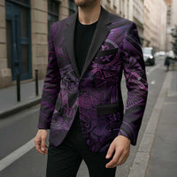 Personalised Polynesia Zodiac Virgo Blazer Galaxy Polynesian Pattern Chest Tattoo Style