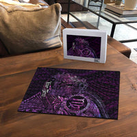 Personalised Polynesia Zodiac Virgo Puzzle Galaxy Polynesian Pattern Chest Tattoo Style
