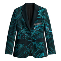 Personalised Polynesia Zodiac Sagittarius Blazer Galaxy Polynesian Pattern Chest Tattoo Style