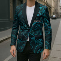 Personalised Polynesia Zodiac Sagittarius Blazer Galaxy Polynesian Pattern Chest Tattoo Style