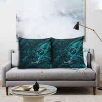 Personalised Polynesia Zodiac Sagittarius Pillow Cover Galaxy Polynesian Pattern Chest Tattoo Style