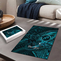 Personalised Polynesia Zodiac Sagittarius Puzzle Galaxy Polynesian Pattern Chest Tattoo Style
