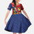Hawaii And Tonga Family Matching Mermaid Dress and Hawaiian Shirt Shark Tattoo With Tongan Coat Of Arms