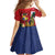 Hawaii And Tonga Family Matching Off Shoulder Maxi Dress and Hawaiian Shirt Shark Tattoo With Tongan Coat Of Arms