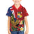 Hawaii And Tonga Hawaiian Shirt Shark Tattoo With Tongan Coat Of Arms