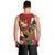 Hawaii And Tonga Men Tank Top Shark Tattoo With Tongan Coat Of Arms