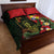 Hawaii And Tonga Quilt Bed Set King Kamehameha Tribal Ngatu Pattern