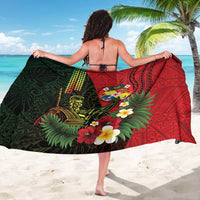 Hawaii And Tonga Sarong King Kamehameha Tribal Ngatu Pattern
