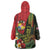 Hawaii And Tonga Wearable Blanket Hoodie King Kamehameha Tribal Ngatu Pattern