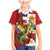 Hawaii And Tonga Family Matching Mermaid Dress and Hawaiian Shirt King Kalakaua Tribal Gecko Tongan Ngatu
