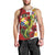 Hawaii And Tonga Men Tank Top King Kalakaua Tribal Gecko Tongan Ngatu