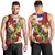 Hawaii And Tonga Men Tank Top King Kalakaua Tribal Gecko Tongan Ngatu