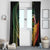 Personalised Vanuatu Independence Day Window Curtain July 30 Pig Tusk Long God Yumi Stanap