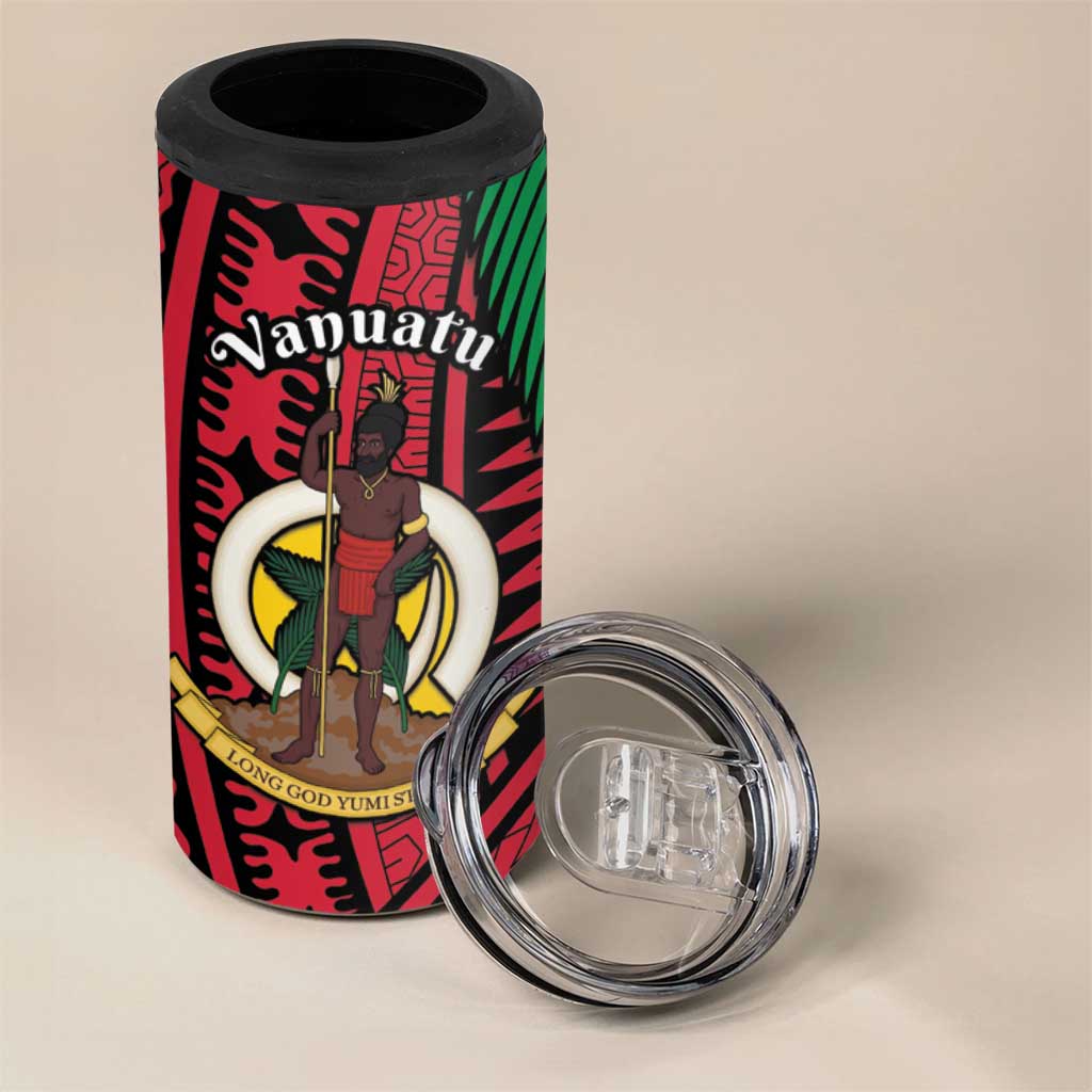 Halo Vanuatu 4 in 1 Can Cooler Tumbler Happy 45th Independence Anniversary