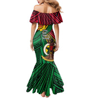 Halo Vanuatu Family Matching Mermaid Dress and Hawaiian Shirt Happy 45th Independence Anniversary LT14 - Polynesian Pride