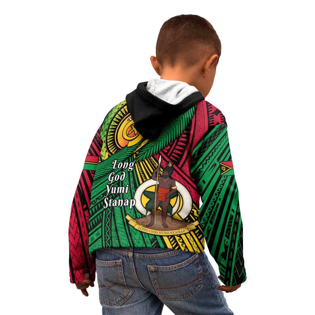 Halo Vanuatu Kid Hoodie Happy 45th Independence Anniversary