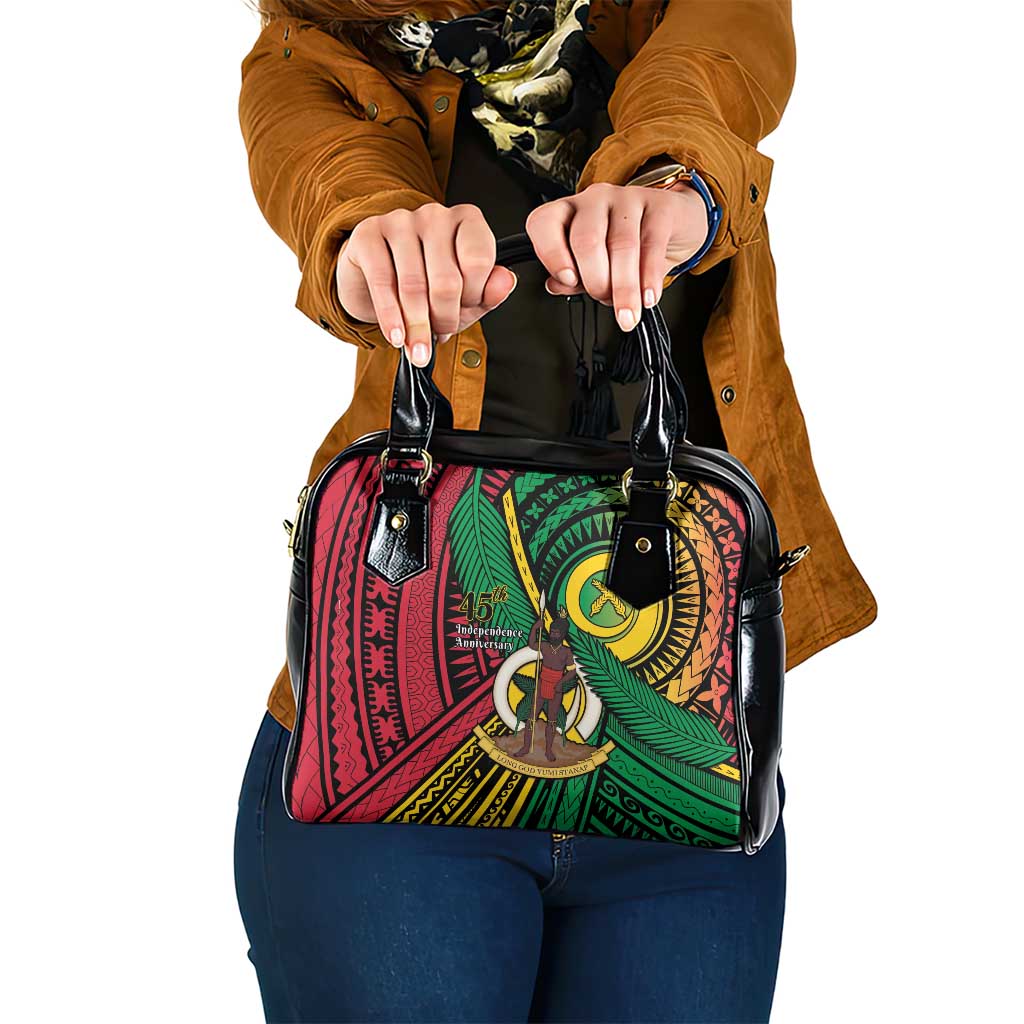 Halo Vanuatu Shoulder Handbag Happy 45th Independence Anniversary