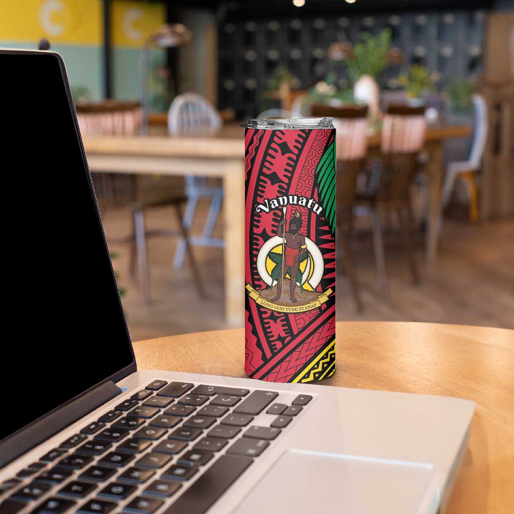 Halo Vanuatu Skinny Tumbler Happy 45th Independence Anniversary