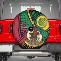 Halo Vanuatu Spare Tire Cover Happy 45th Independence Anniversary