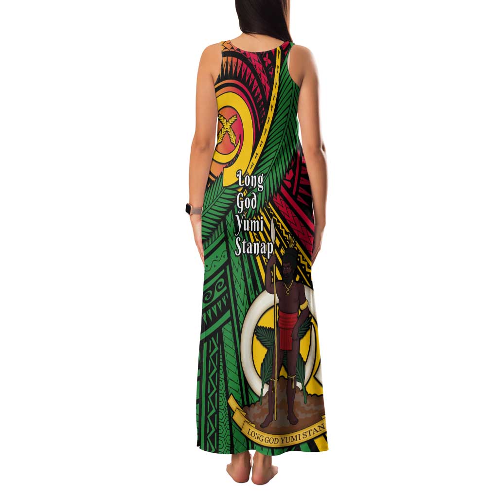 Halo Vanuatu Tank Maxi Dress Happy 45th Independence Anniversary