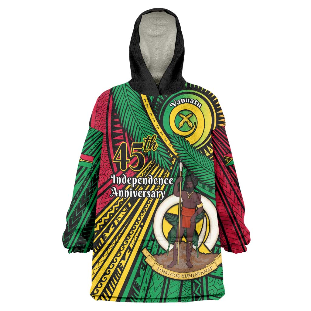 Halo Vanuatu Wearable Blanket Hoodie Happy 45th Independence Anniversary