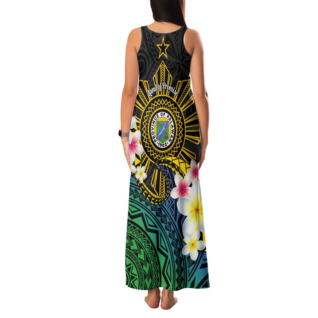 Lalawigan ng Palawan Family Matching Tank Maxi Dress and Hawaiian Shirt Philippines Province Land of Promise