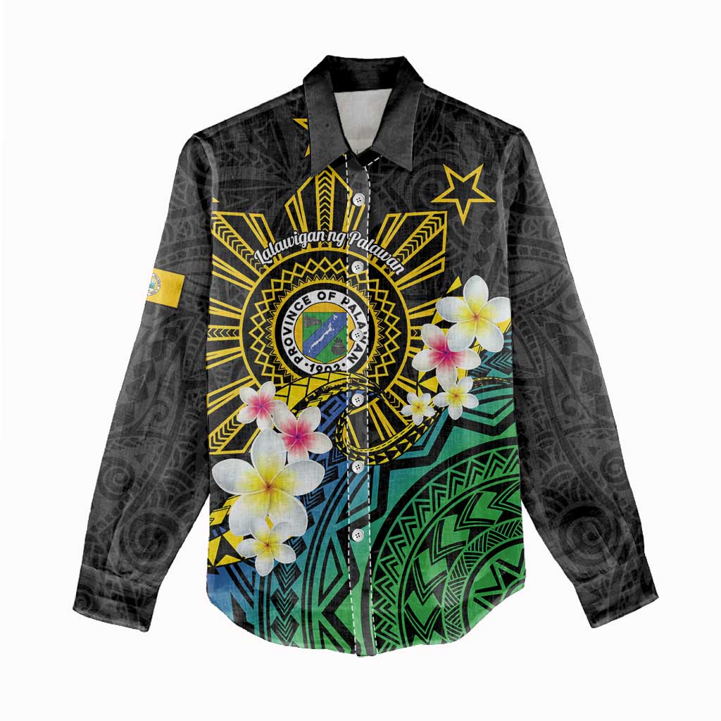 Lalawigan ng Palawan Women Casual Shirt Philippines Province Land of Promise