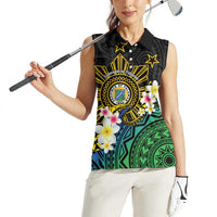 Lalawigan ng Palawan Women Sleeveless Polo Shirt Philippines Province Land of Promise